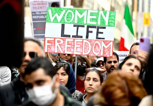 ‘Iran’s military killed my mother; call them ISIS – woman tells UK army