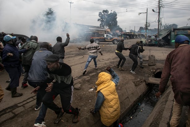 300 and more people detained in Kenya after protests