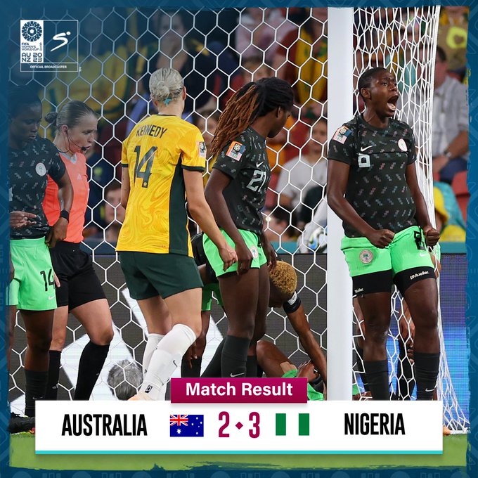 Nigeria shows Australia its way out in a 3-2 super shock win