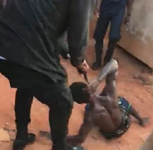 Police Officer dragging suspect in viral video interdicted, faces disciplinary action