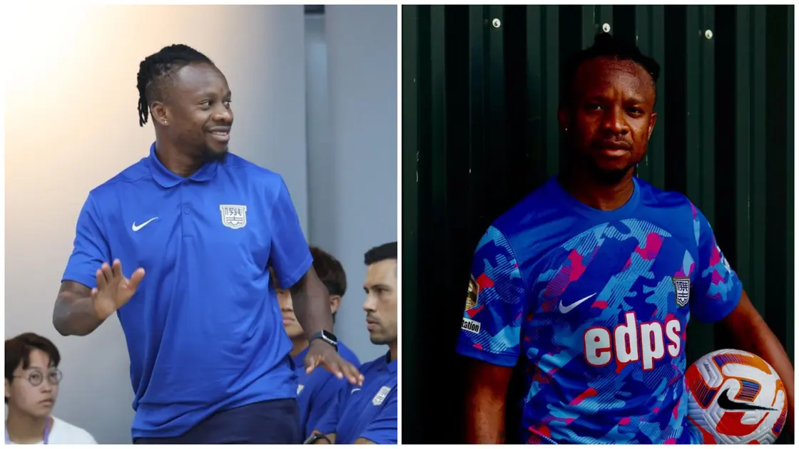 Former Super eagles striker joins  Hong Kong Club