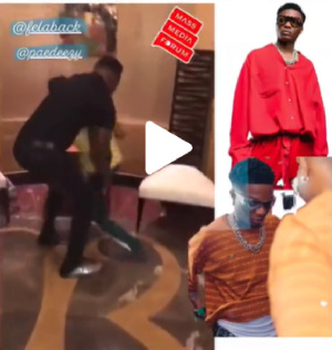 Take it easy, oo, Nigerians yell in response to Omar Sterling’s “abuse” of Wizkid in viral video