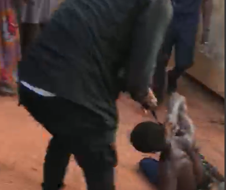 Police officer interdicted for dragging man on the floor at Dadease