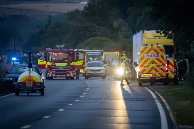 11-year-old boy dies after car collides with lorry close to Stonehenge