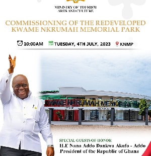 President Akufo-Addo to inaugurate renovated Kwame Nkrumah Memorial Park