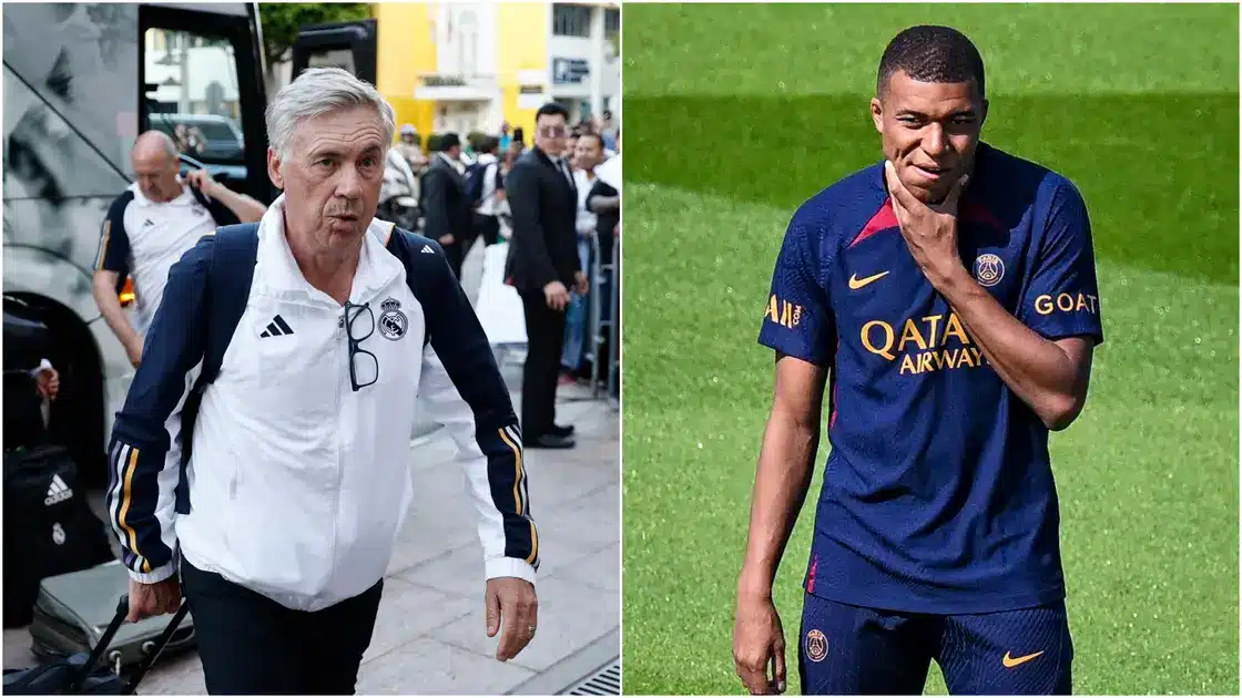 ‘Not right’ – Real Madrid’s Ancelotti speaks on Mbappe links to club