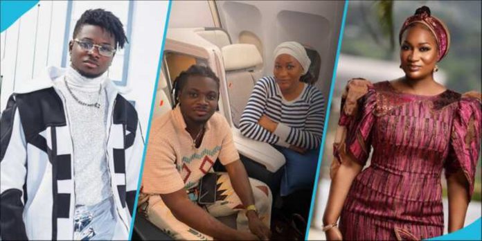 Kuami Eugene spotted in a picture with Samira Bawumia
