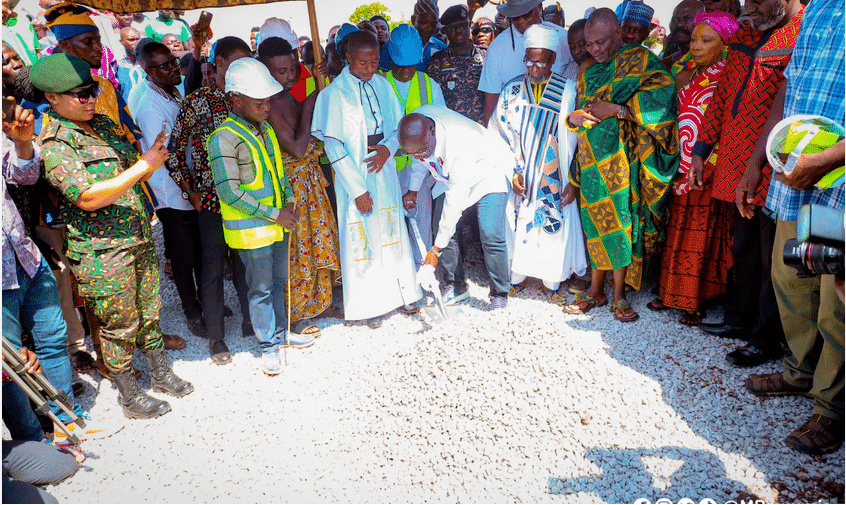 Bawumia breaks ground for Ejura Hospital construction