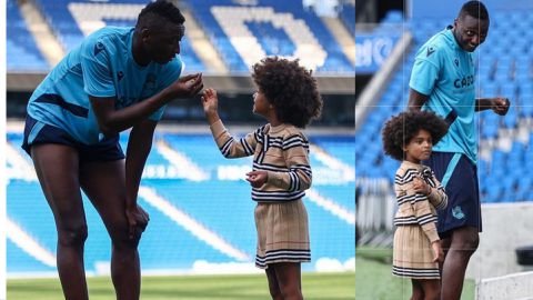 Umar Sadiq under attack for daughter not wearing a hijab while on pitch