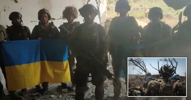 Zelensky commends troops after ‘significant’ breakthrough led to village’s retake