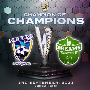 Medeama SC to face Dreams FC  September 3