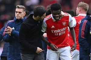 He better have his head here – Arteta supports Partey’s contentment at Arsenal