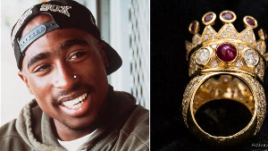 Tupac Shakur’s ruby ring to be auctioned at $1M