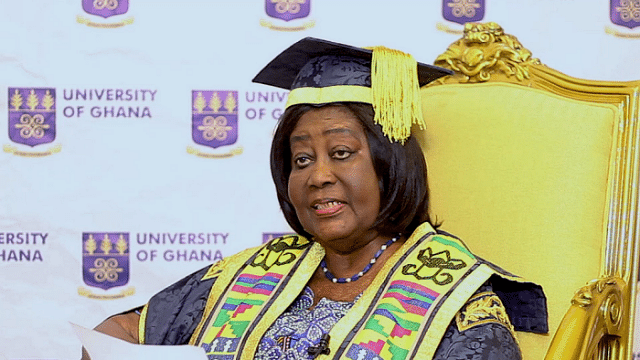 UG re-appoints Mary Chinery-Hesse as Chancellor