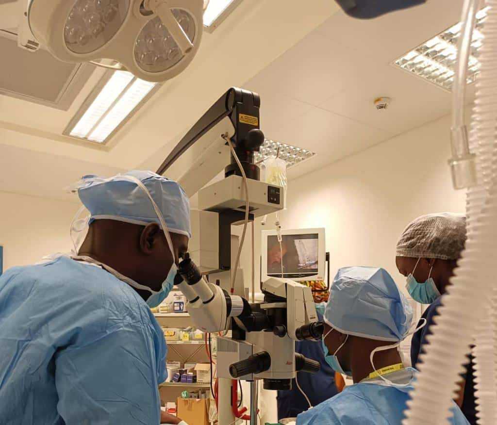 Top Ghanaian eye surgeon saves his vision through UHAS’ Minimally-Invasive Glaucoma Surgery