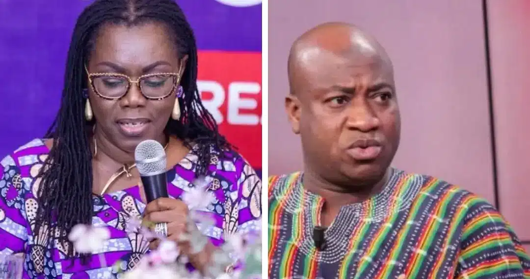 Ursula Owusu-Ekuful clashes with Murtala after being tagged ‘LGBTQ practitioner’