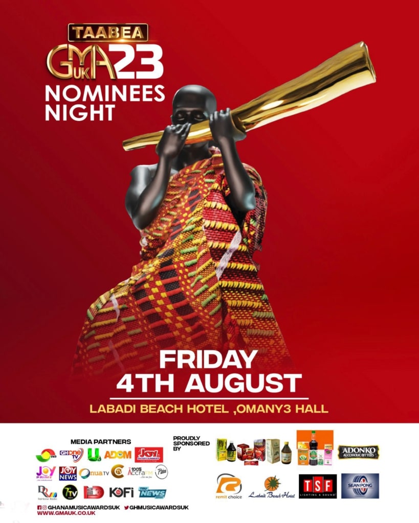 Ghana Music Awards UK 2023 to be launched on August 4