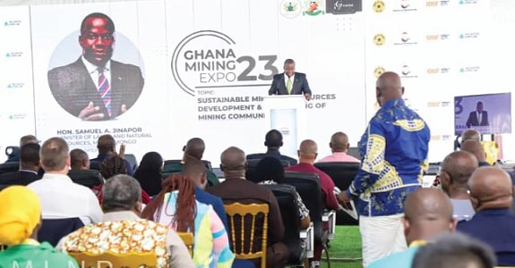 Jinapor urges Ghana to optimize mineral wealth at Mining Expo
