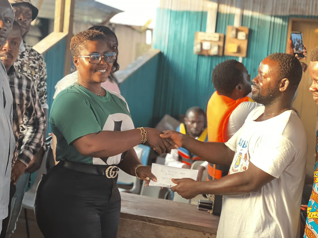 Flood victims in Jomoro receive donations from MP