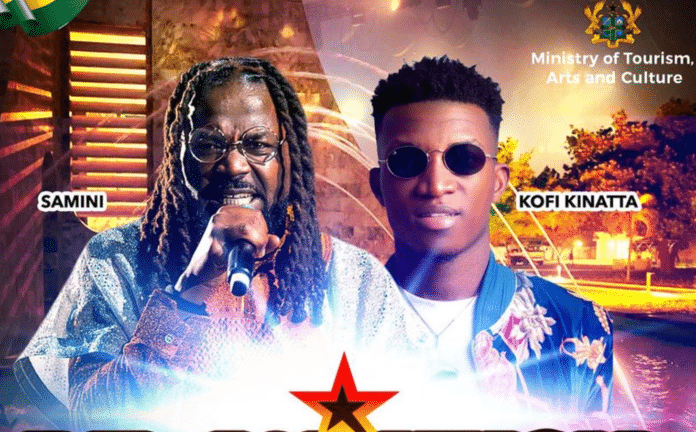 Kofi Kinaata & Samini to headline Re-Ignition Concert today at Kwame Nkrumah Memorial Park today