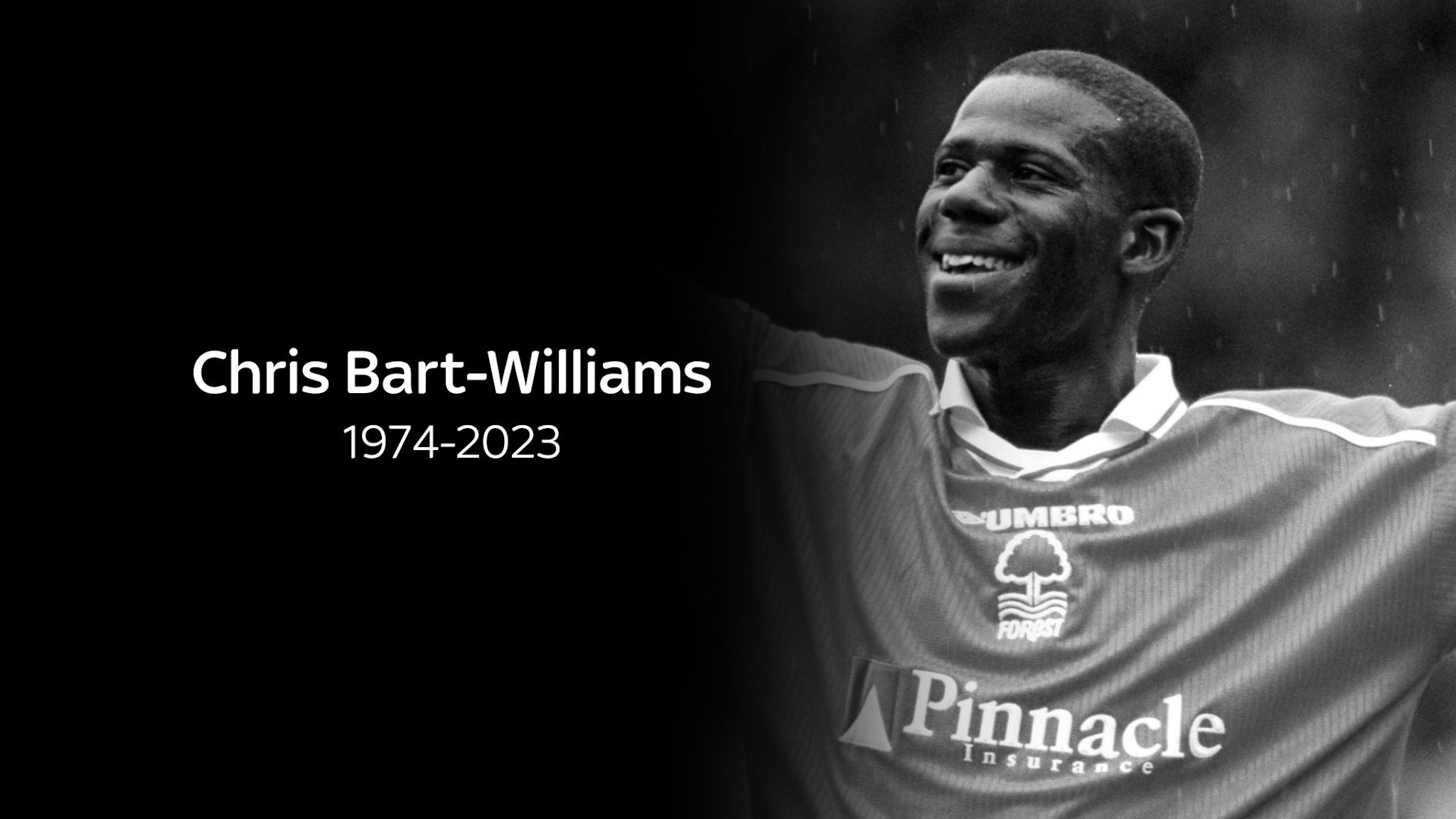 Former Nottingham Forest and Sheffield Wednesday star Chris Bart-Williams dies aged 49