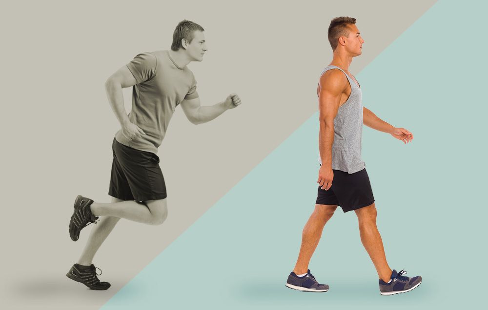 Why walking is more effective than running