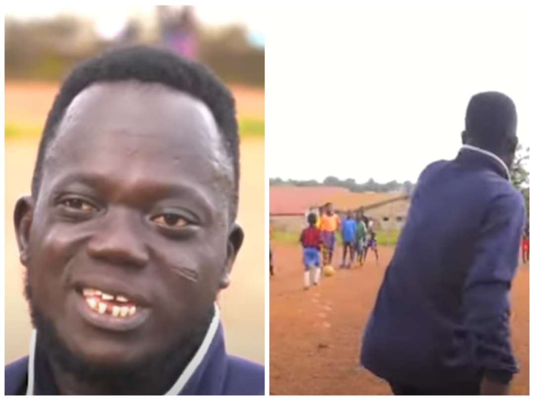 Daniel Dadson, a physically challenged coach touching lives in Kumasi Tafo