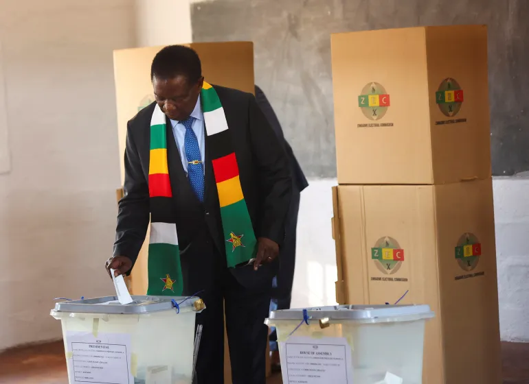 Zimbabwe heads to the polls today to elect a new president