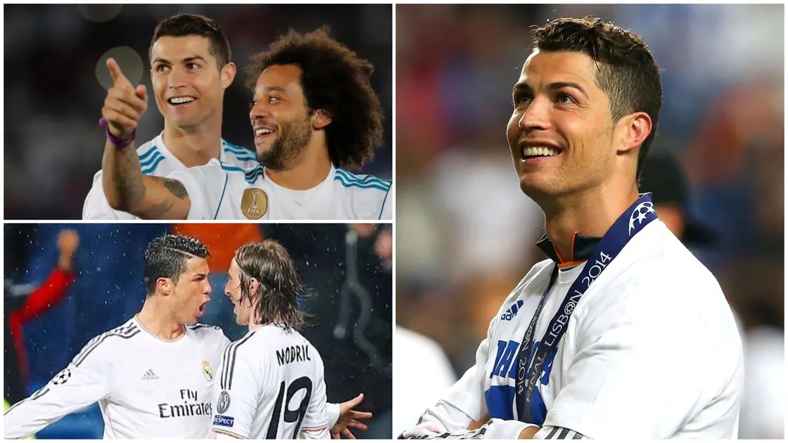 Beautiful moment the presumed ‘arrogant’ CR7 shared a warm embrace with Modric, other mates