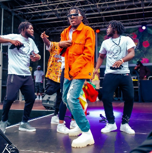 Article Wan thrills audience at Ghana Party in the Park with new hit song