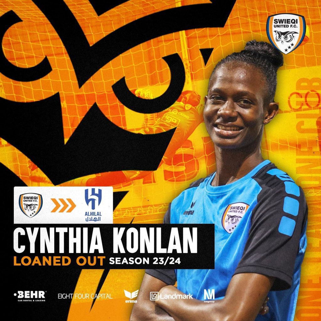Al Hilal signs Black Queens goalkeeper Cynthia Konla