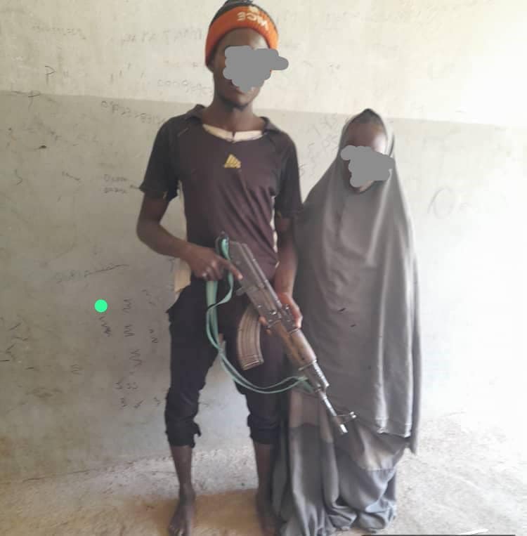 Terrorist with Boko Haram, wife, turn over themselves to the army