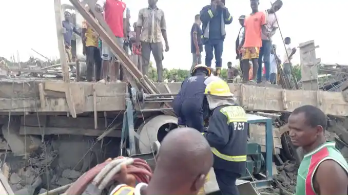 Unspecified number of people feared dead as Multi-story building collapses in Abuja