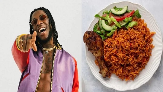  Burna Boy defends Ghana Jollof on International TV