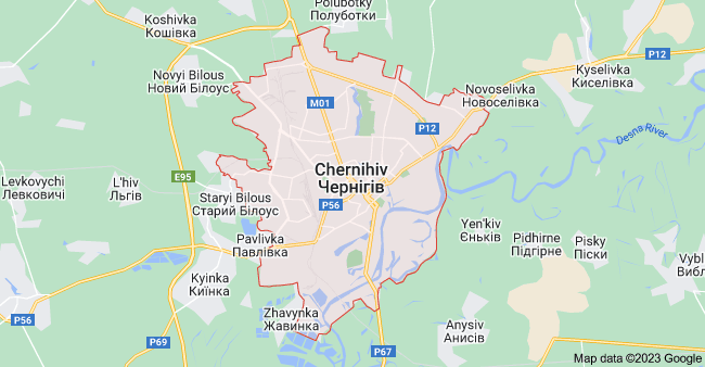 Where is Chernihiv?