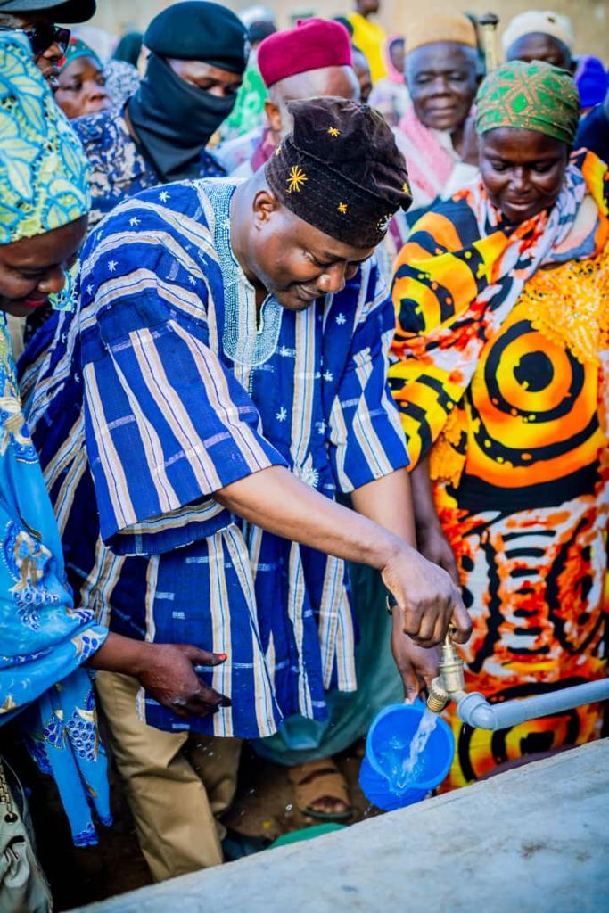 Communities in Zabzugu receive mechanised boreholes from Deputy Chief of Staff