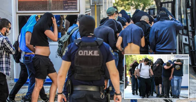 Nearly 100 Croatian ‘ultras’ show up in court over violent street brawl