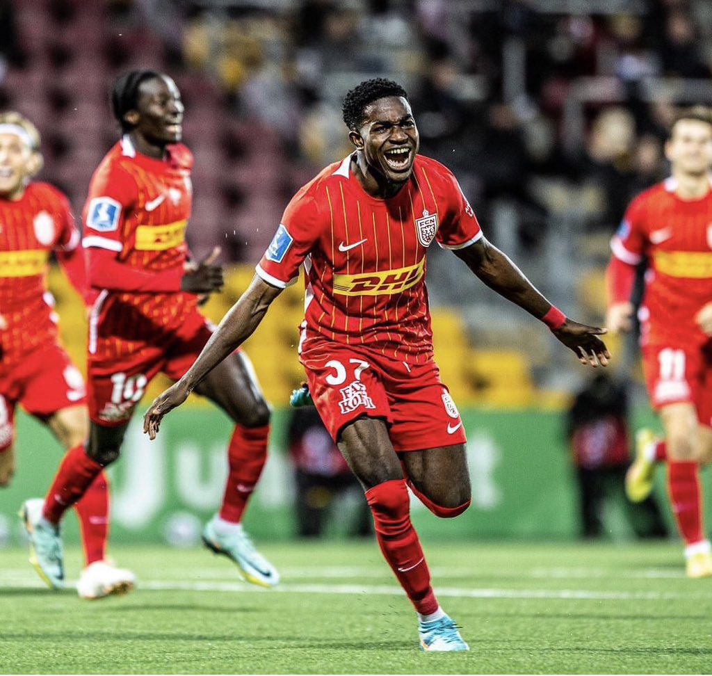 Ernest Nuamah to be officially introduced this week – Lyon’s manager, Laurent Blanc