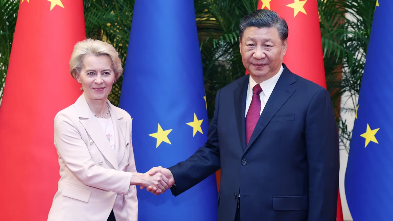 Chinese officials welcomed by Western leaders to Ukraine peace talks