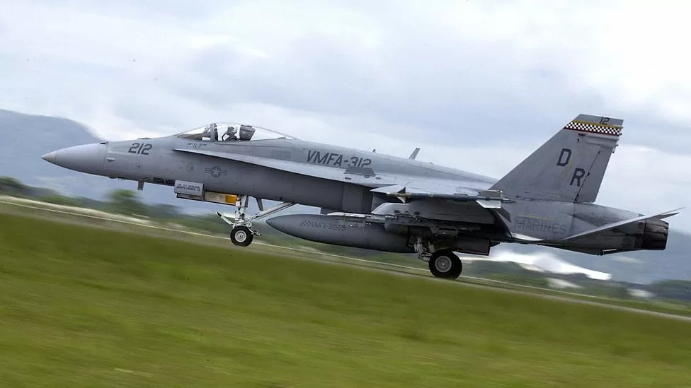 United States military fighter plane crashes close to San Diego