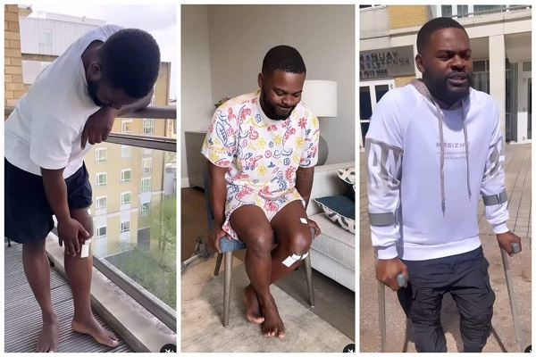 Falz opens up about knee surgery