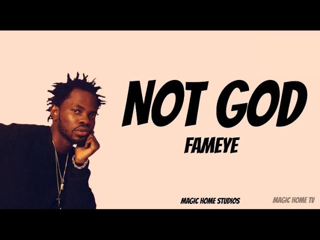 Fameye releases video of ‘Not God,’ featuring Austrian music sensation RoseMay Alaba