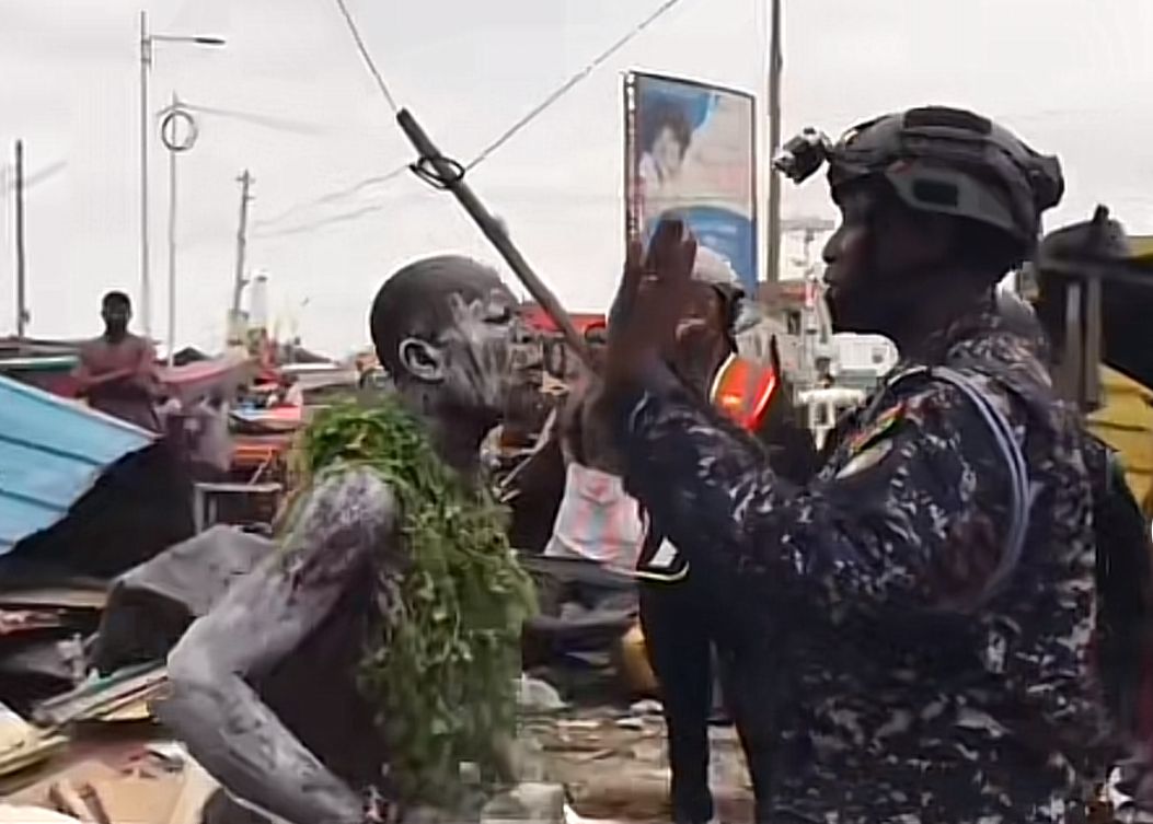Video: Arrested fetish priest in demolition fiasco says “I could have varnished”