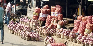 Price of a bag of onions shoots up from GHS800 to GHS1,500