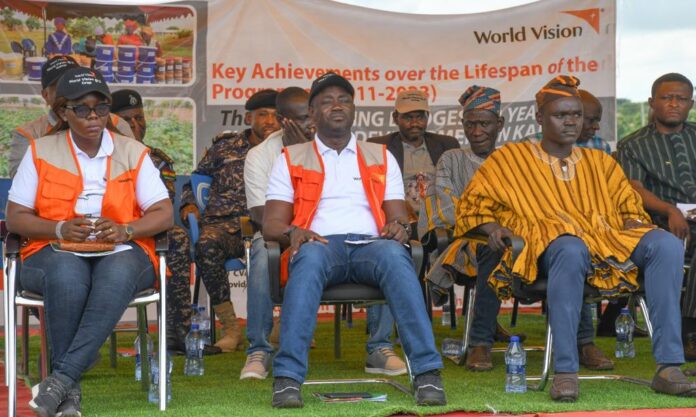 Your efforts have aided in diminishing poverty – Kraga DCE lauds World Vision