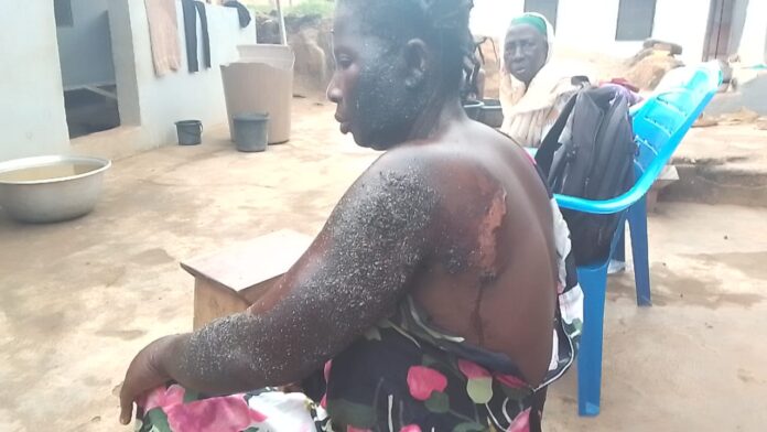 Woman drenched with hot soup over GHC20.00 debt