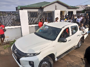 Suspected human trafficking: Police arrest 2, save 12 and seize 15 laptops at Kpone