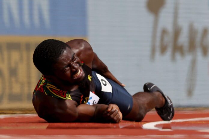 James Dadzie withdraws from 200m heats at Budapest 2023 over injury