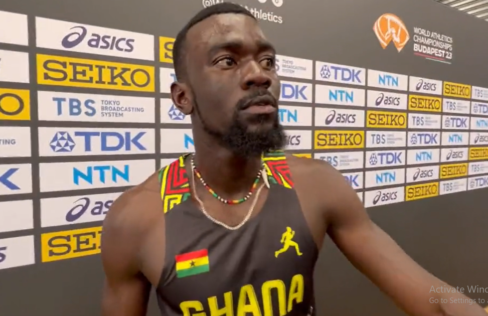 Ghana’s Joe Paul misses out on 200m semis at Budapest 2023
