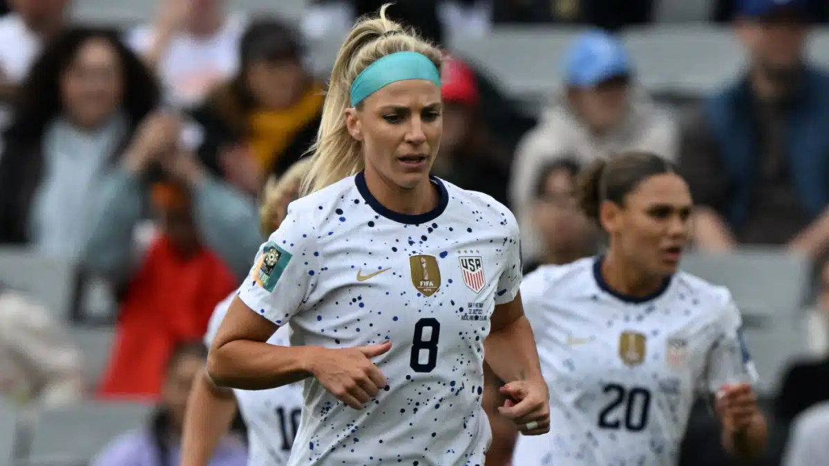 Former US World Cup winner Julie Ertz hangs boot